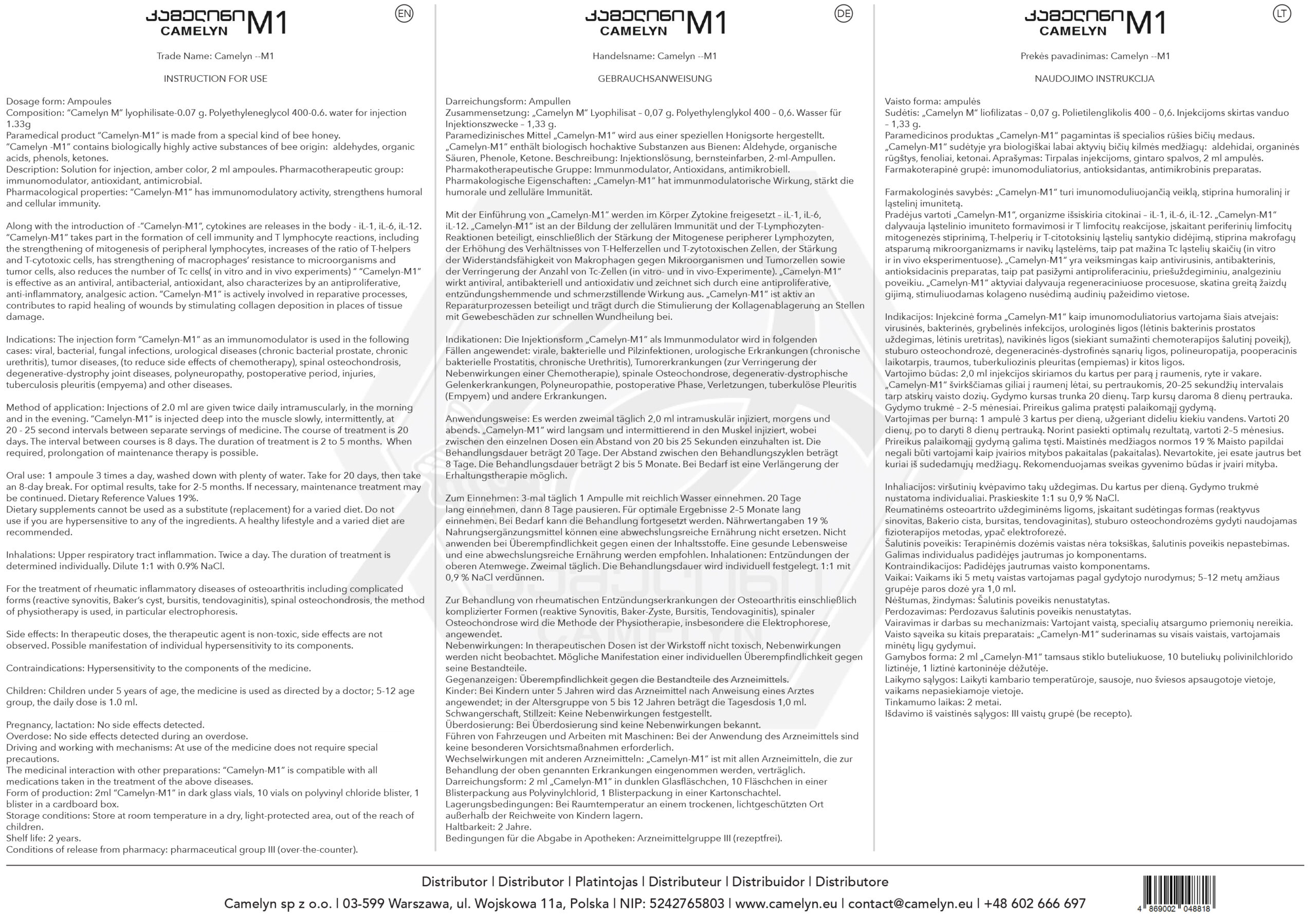 Camelyn M1 Ampułki - obrazek 11